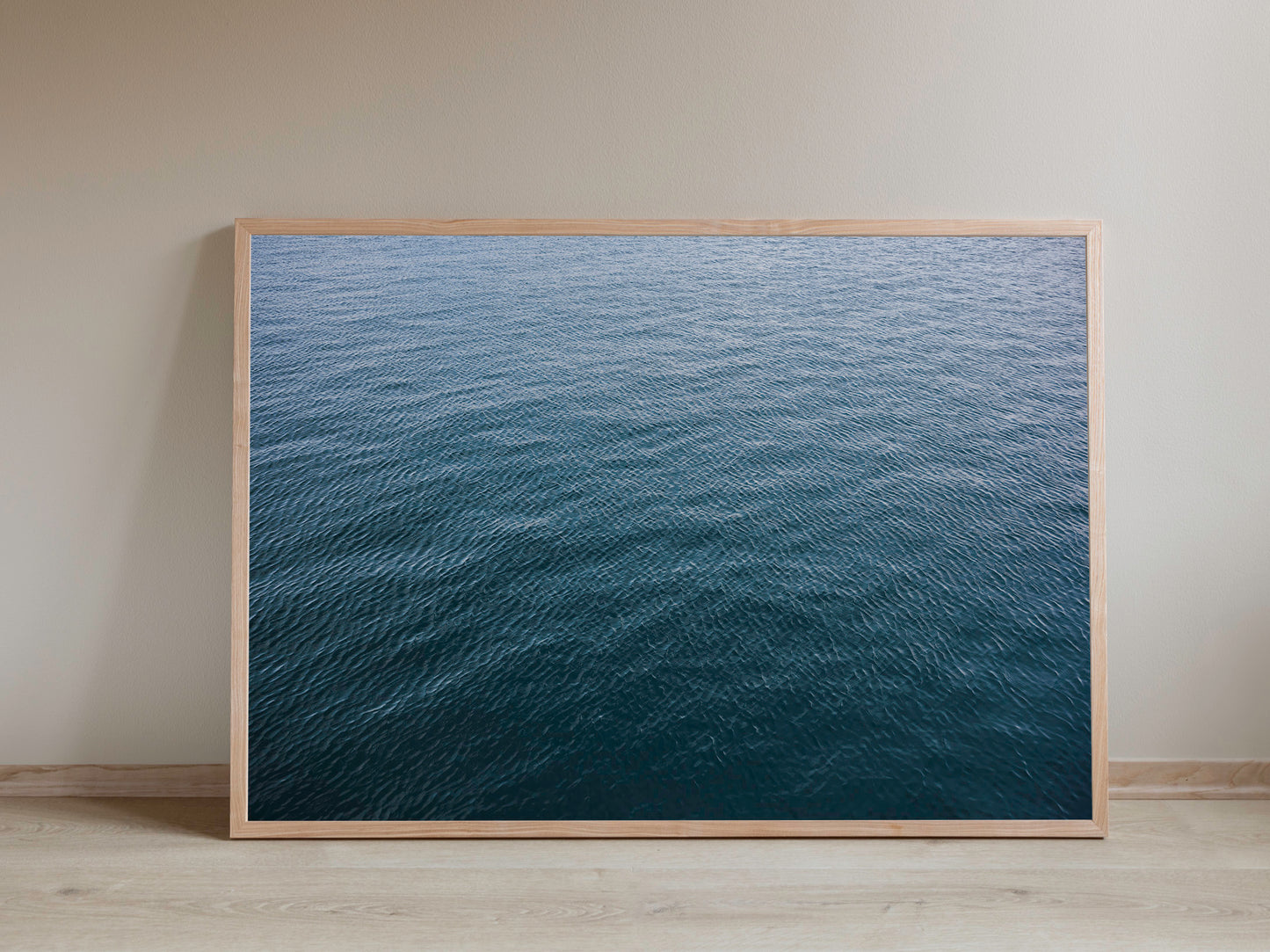 Fine art photography print featuring sea texture, available as wall art with framing options.